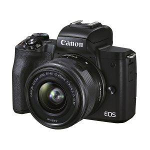 Canon EOS M50 Mark II + 15-45mm Black (Chính Hãng)