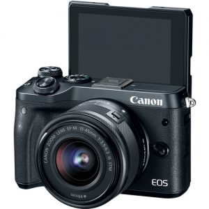 Canon EOS M6 + 15 - 45 IS STM Black (Chính hãng) #1