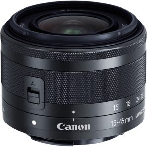 Canon EOS M100 + 15-45mm F3.5-6.3 IS STM Black (Chính hãng) #1