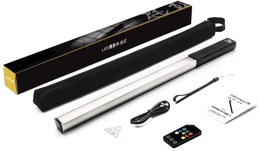 Đèn LED RGB Luxceo Q508A 1000Lux, 8 màu