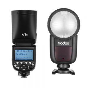 Đèn flash Godox V1 for Nikon, kèm pin sạc
