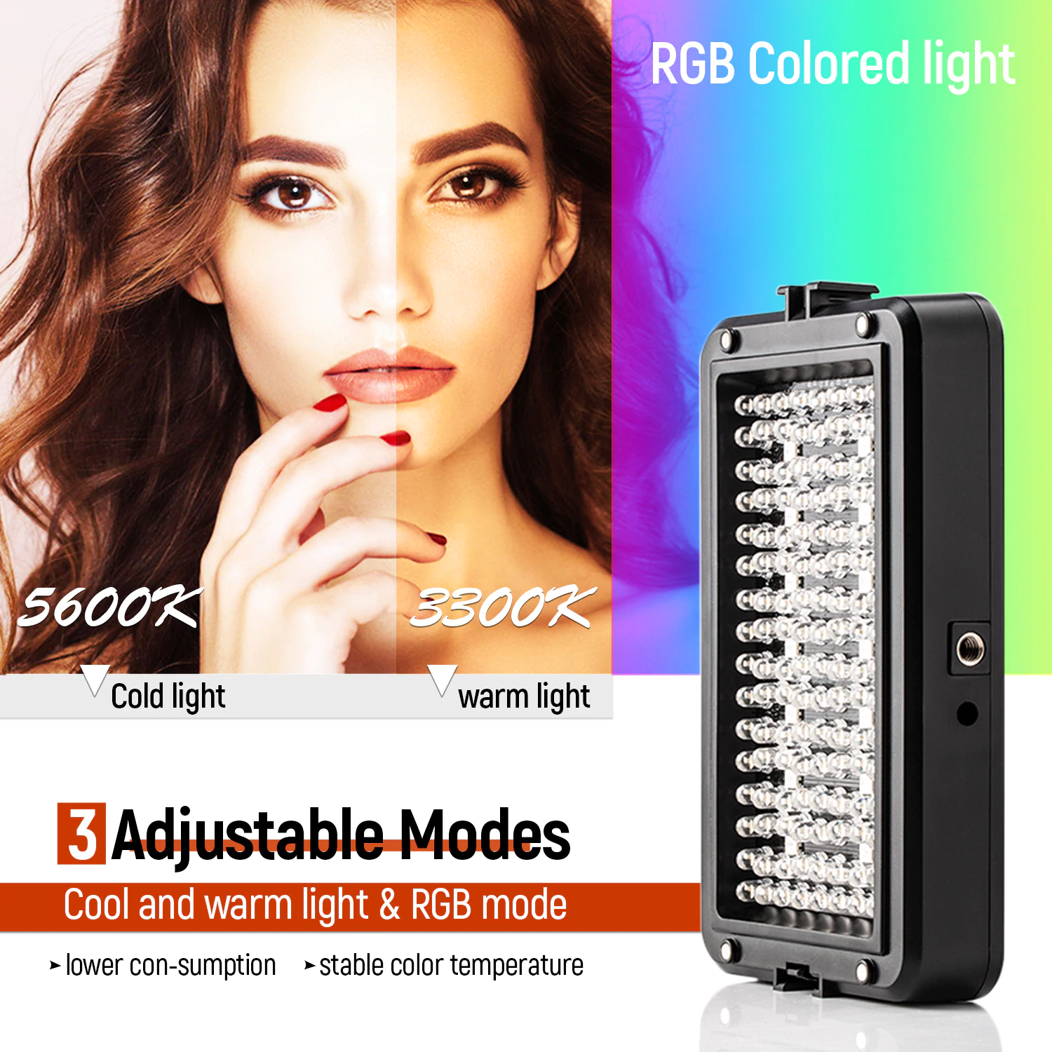 Đèn LED RGB Viltrox RB10